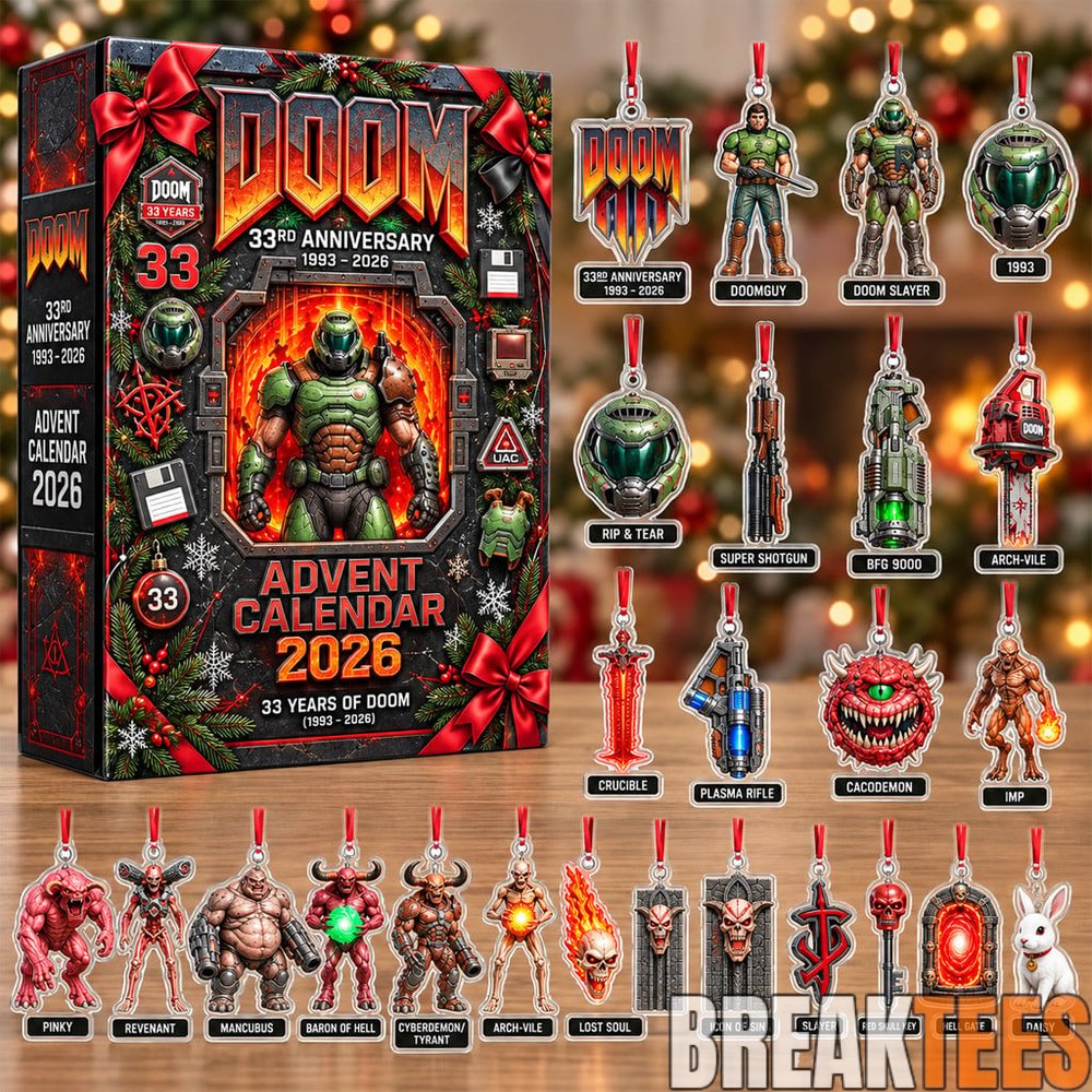 DOOM 33rd Anniversary Advent Calendar 2026 for DOOM Fans DOOM 33rd Anniversary Advent Calendar 2026 for DOOM Fans
