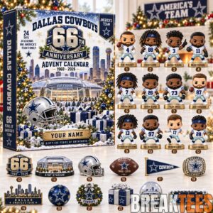 Dallas Cowboys 66th Anniversey Christmas 2026 Advent Calendar