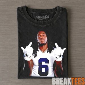Dallas Cowboys CeeDee Lamb Double Middle Finger Tee