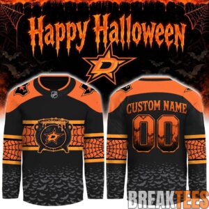 Dallas Stars x Halloween Day ’26 Custom Hockey Jersey