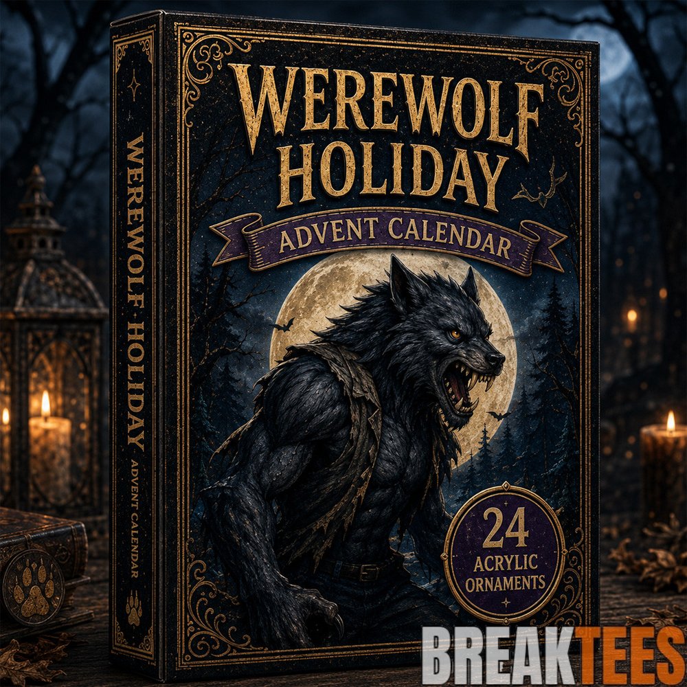 Dark Werewolf Halloween Advent Calendar 2026 for Werewolf Fans Dark Werewolf Halloween Advent Calendar 2026 for Werewolf Fans