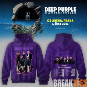 Deep Purple SPLAT! World Tour 2026 Limited Edition Hoodie 2