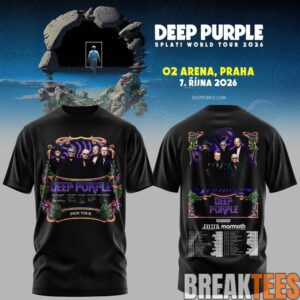Deep Purple SPLAT! World Tour 2026 Limited Edition T-Shirt 4