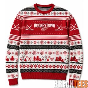 Detroit Red Wings Hockeytown Ugly Sweater 2026 1