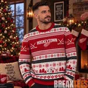 Detroit Red Wings Hockeytown Ugly Sweater 2026 2