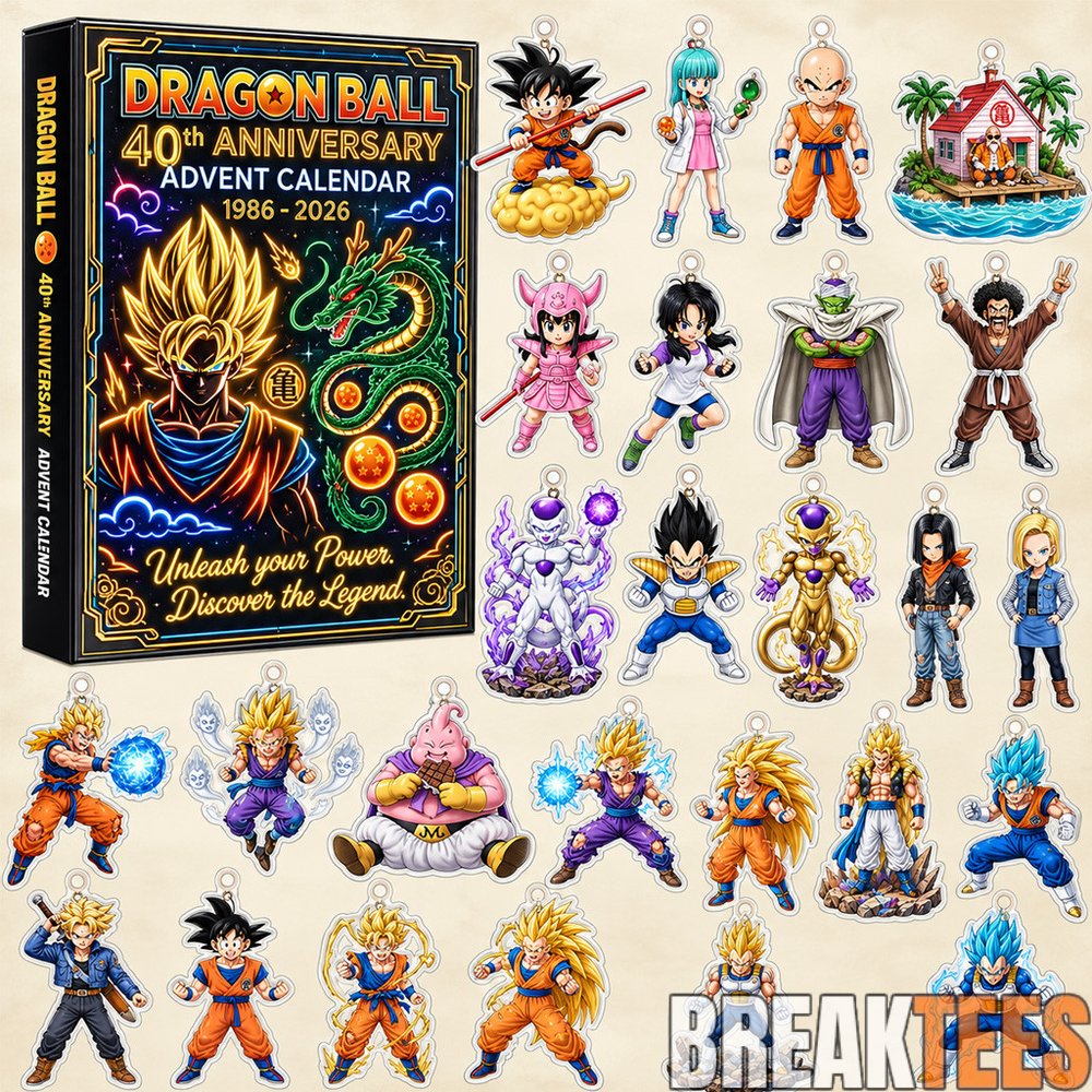 Dragon Ball Z 40th Anniversary Advent Calendar 2026 for Dragon Ball Z Fans Dragon Ball Z 40th Anniversary Advent Calendar 2026 for Dragon Ball Z Fans