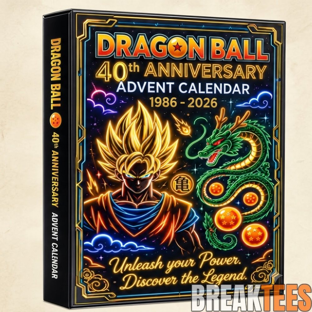 Dragon Ball Z 40th Anniversary Advent Calendar 2026 for Dragon Ball Z Fans Dragon Ball Z 40th Anniversary Advent Calendar 2026 for Dragon Ball Z Fans