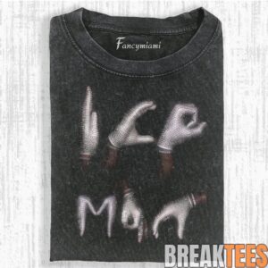 Drake Iceman Rhinestone Hand Signs Tee