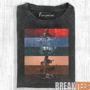 Drake Iceman Tour Stage Collage Tee
