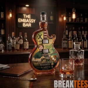 Ed Sheeran Guitar Legends Whiskey Tennessee Whiskey Decanter