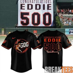 Eddie Murray Baltimore Orioles 500 Home Run Baseball Jersey 1