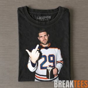 Edmonton Oilers Leon Draisaitl Drunk & Smoke Tee