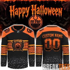 Edmonton Oilers x Halloween Day ’26 Custom Hockey Jersey