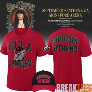 Ella Langley x Georgia Bulldogs 2026 Choosin' Athens T-Shirt
