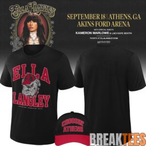 Ella Langley x Georgia Bulldogs Special T-Shirt 2026 2
