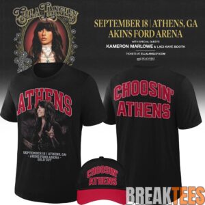 Ella Langley x Georgia Bulldogs 2026 Choosin' Athens T-Shirt 3