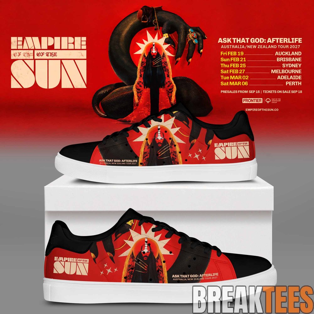 Empire of the Sun Ask That God Afterlife Tour Australia & NZ Tour Stan Smith Shoes Empire of the Sun Ask That God Afterlife Tour Australia & NZ Tour Stan Smith Shoes