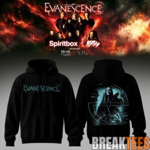 Evanescence Spiritbox Tour 2026 Premium Graphic Hoodie