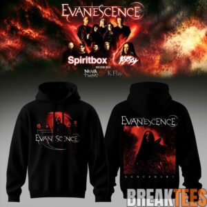 Evanescence Spiritbox Tour 2026 Premium Graphic Hoodie 3
