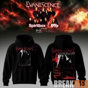 Evanescence Spiritbox Tour 2026 Premium Graphic Hoodie 4