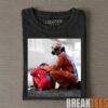 Kansas City Chiefs Travis Kelce & Patrick Mahomes Drinking & Middle Finger Tee