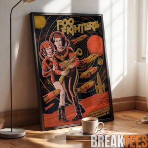 Foo Fighters Vancouver BC 2026 Event Poster Live At BC Place Stadium On September 20 2026 Poster