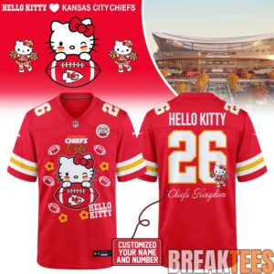 Football All Teams x Hello Kitty Limited Edition Football Jersey 5