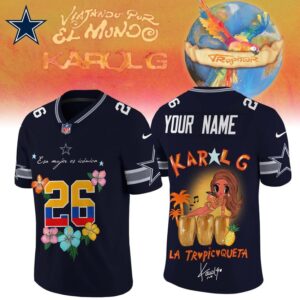 Football All Teams x Karol G – Nos Vamos de Tour Signature Football Jersey Custom 1