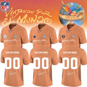 Football All Teams x Karol G – Nos Vamos de Tour Signature Football Jersey Custom 15