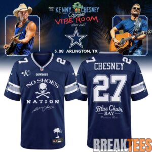 Football All Teams x Kenny Chesney The Original Vibe Room Tour 2027 Limited Edition Jersey 1