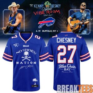 Football All Teams x Kenny Chesney The Original Vibe Room Tour 2027 Limited Edition Jersey 5