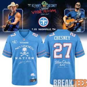 Football All Teams x Kenny Chesney The Original Vibe Room Tour 2027 Limited Edition Jersey 6
