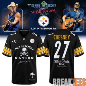 Football All Teams x Kenny Chesney The Original Vibe Room Tour 2027 Limited Edition Jersey 7