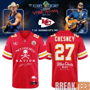 Football All Teams x Kenny Chesney The Original Vibe Room Tour 2027 Limited Edition Jersey 8