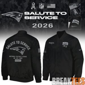 Football All Teams x Salute to Service 2026 Bomber Jacket 1