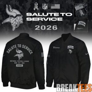 Football All Teams x Salute to Service 2026 Bomber Jacket 2