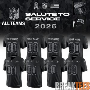 Football All Teams x Salute to Service 2026 Football Jersey