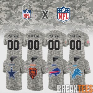 Football All Teams x Salute to Service 2026 Football Jersey 3