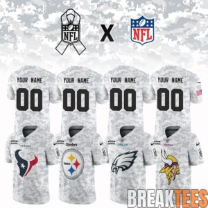Football All Teams x Salute to Service 2026 Football Jersey 12