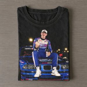 Formula Drift Adam LZ #5 Drinking Beer and Middle Finger T-Shirt 1