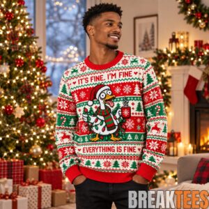 Funny2BDuck2BItE28099s2BFine2BIE28099m2BFine2BEverything2BIs2BFine2BChristmas2BUgly2BSweater 3 HVCrg.jpg