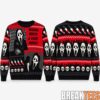 Funny Raccoon I’m Just Here For The Snacks Christmas Ugly Sweater
