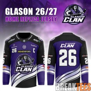 Glasgow Clan 2026-27 Replica Customize Hockey Jersey