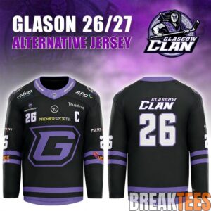 Glasgow Clan 2026-27 Replica Customize Hockey Jersey 3