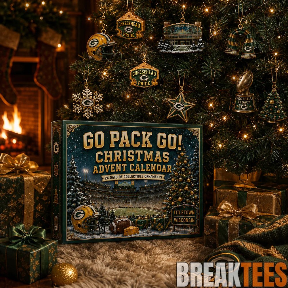 Green Bay Packers Go Pack Go! 2026 Christmas Advent Calendar Green Bay Packers Go Pack Go! 2026 Christmas Advent Calendar