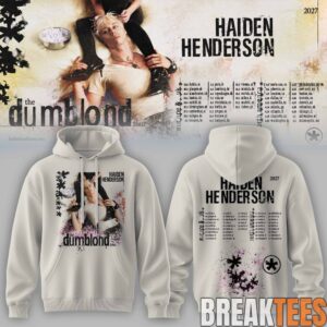 Haiden Henderson The Dumb Blond Tour 2027 Hoodie 3