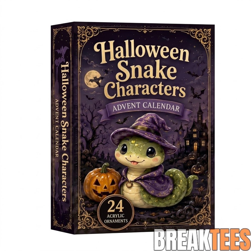 Halloween Snake Characters Advent Calendar 2026 for Snake Lovers Halloween Snake Characters Advent Calendar 2026 for Snake Lovers