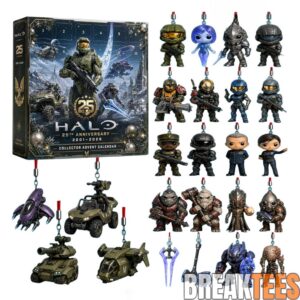 Halo 25th Anniversary 2026 Advent Calendar Collector’s Edition 24-Day Christmas Countdown Gaming Gifts for Halo Fans