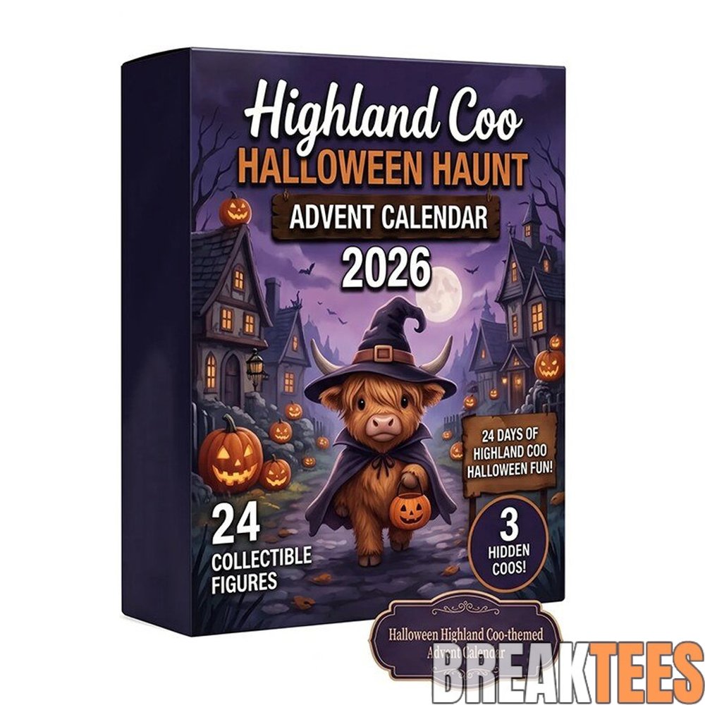 Highland Coo Halloween Advent Calendar 2026 Highland Coo Halloween Advent Calendar 2026