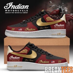 Indian Motocycle 125th Anniversary Custom AF1 Shoes
